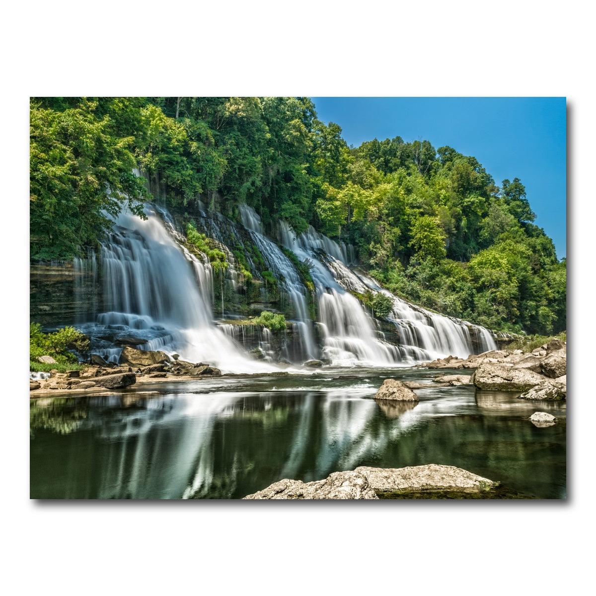 AUTO-MOCKUP WHITE | Twin Falls | 1 Piece | Gallery Wrap Canvas | group=4x3