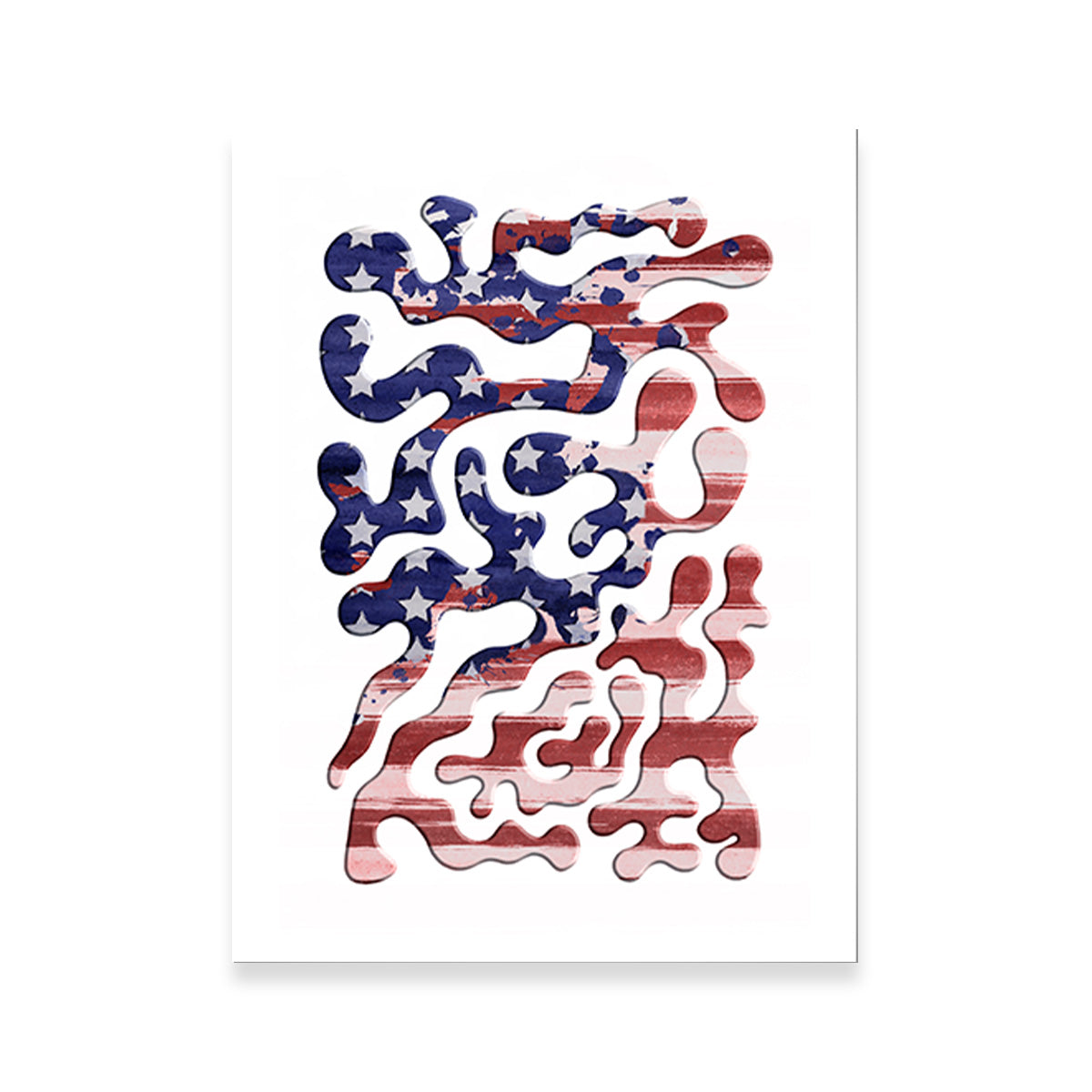 Twisted Beats No. 6.17 - Happy Wall Art