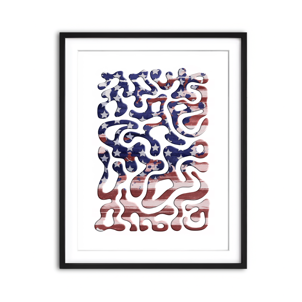 Framed Print 3x4 Black