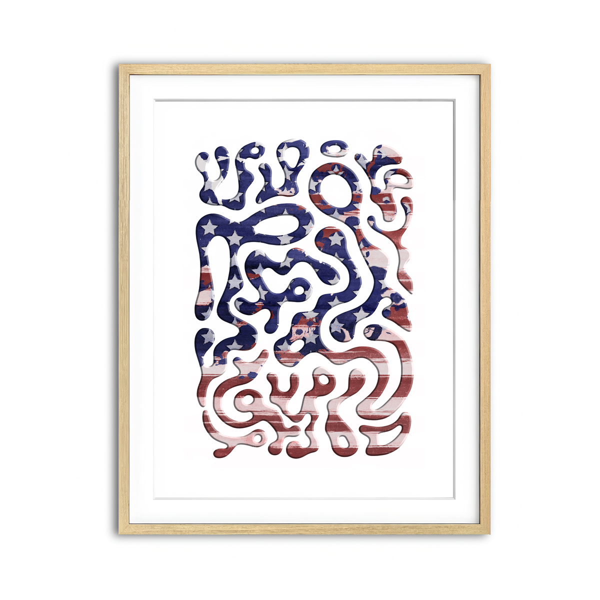 Framed Print 3x4 Natural