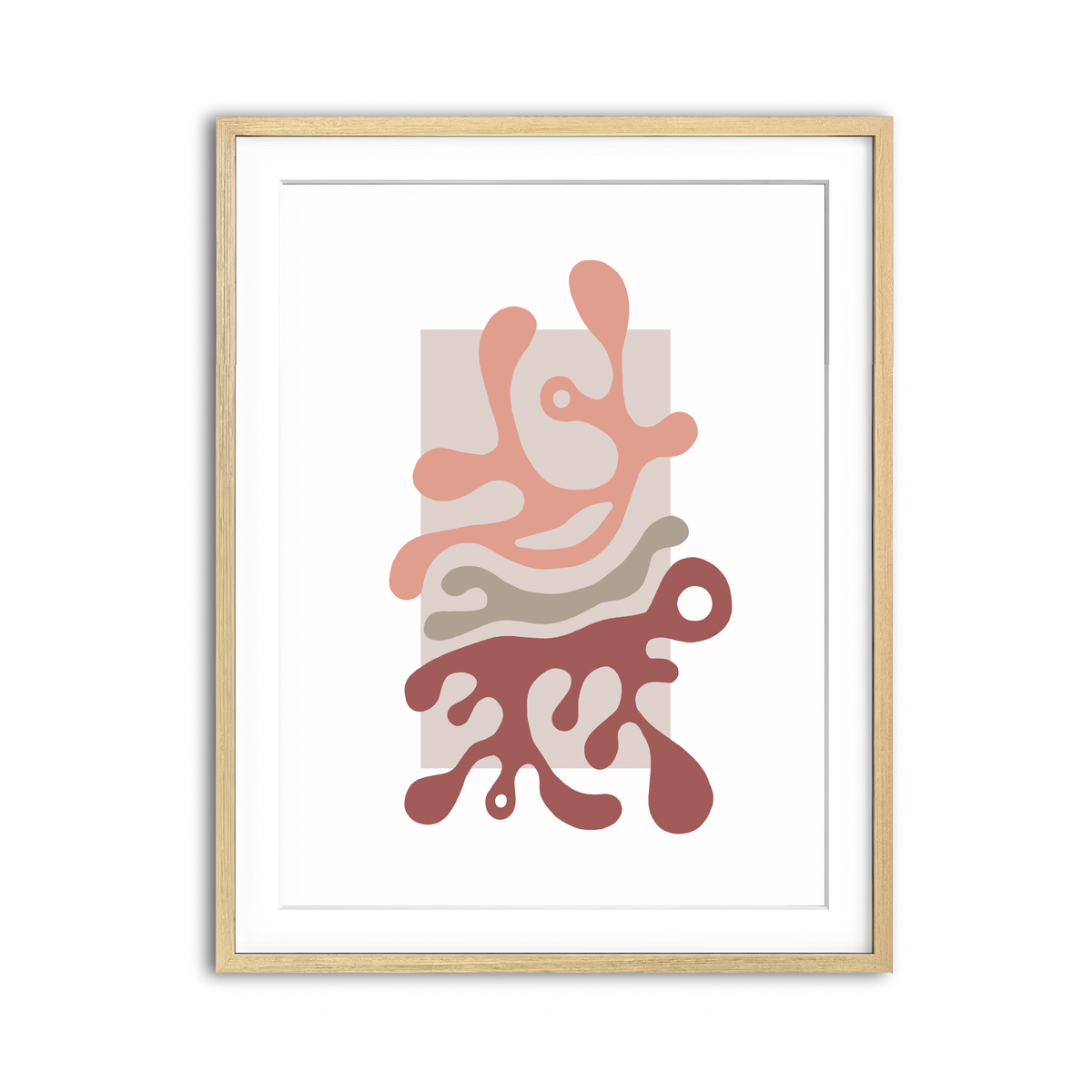 Framed Print 3x4 Natural