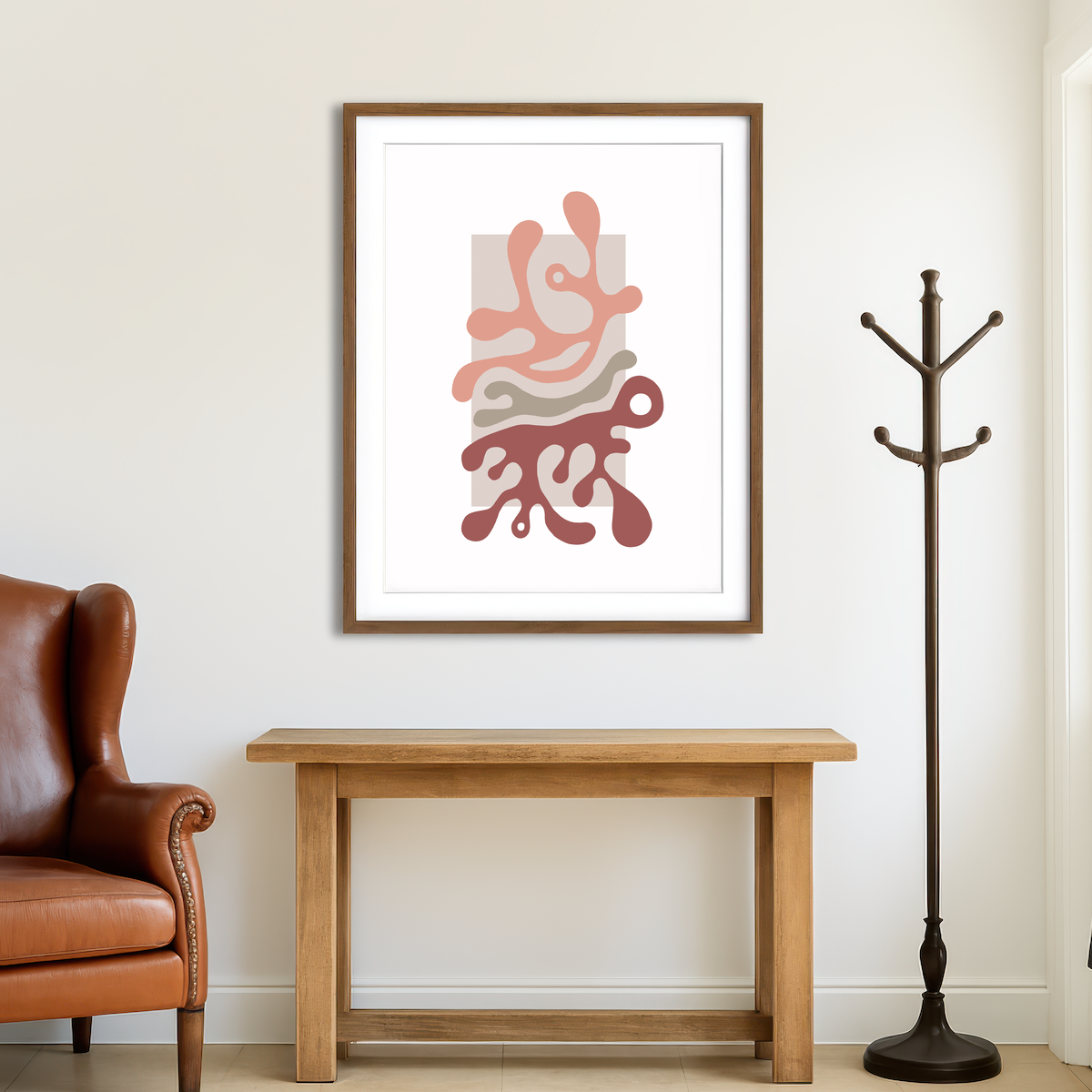 AUTO-MOCKUP ROOM | Twisted Beats No. 1 - The Beginning Wall Art