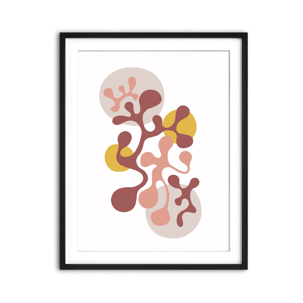 Framed Print 3x4 Black