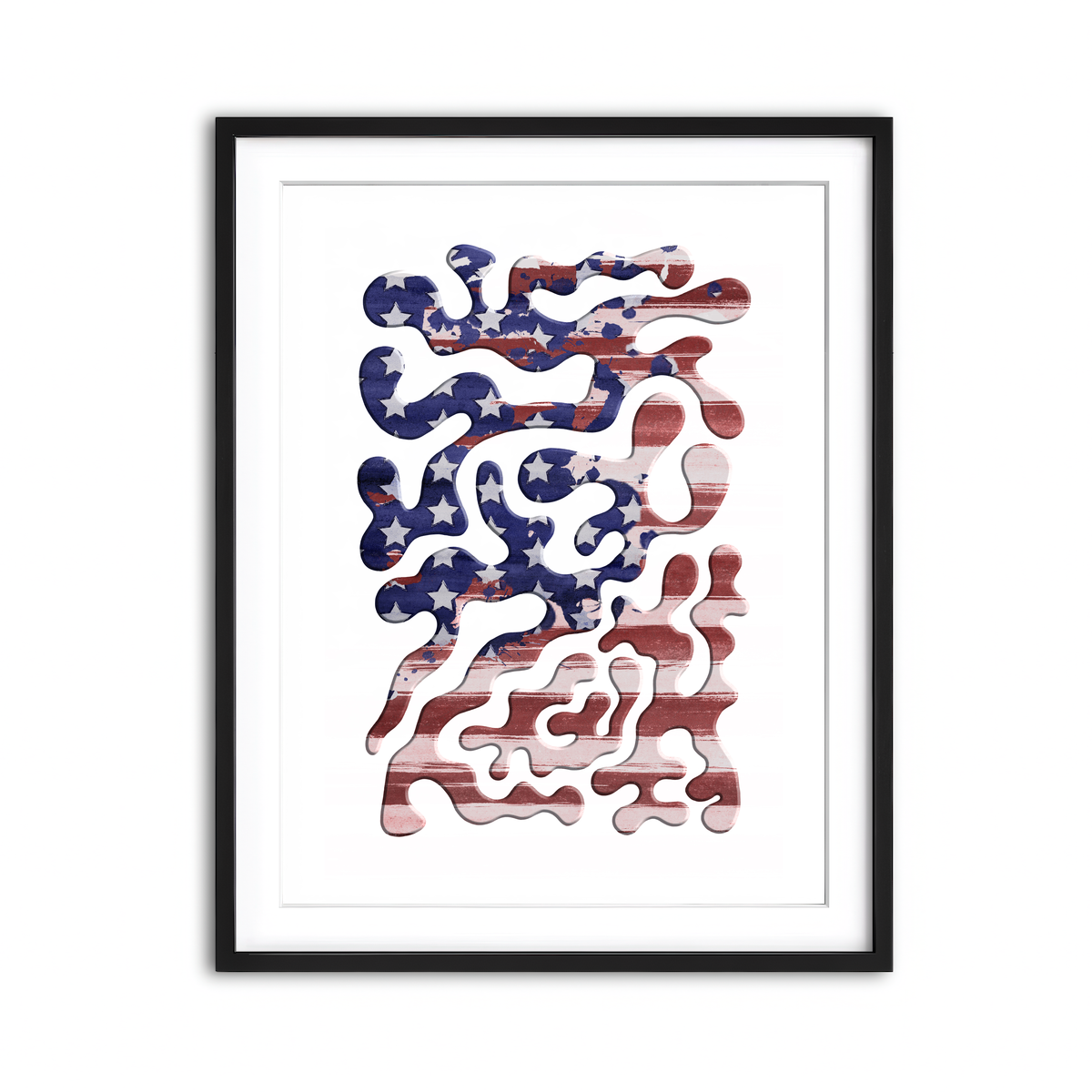 Framed Print 3x4 Black