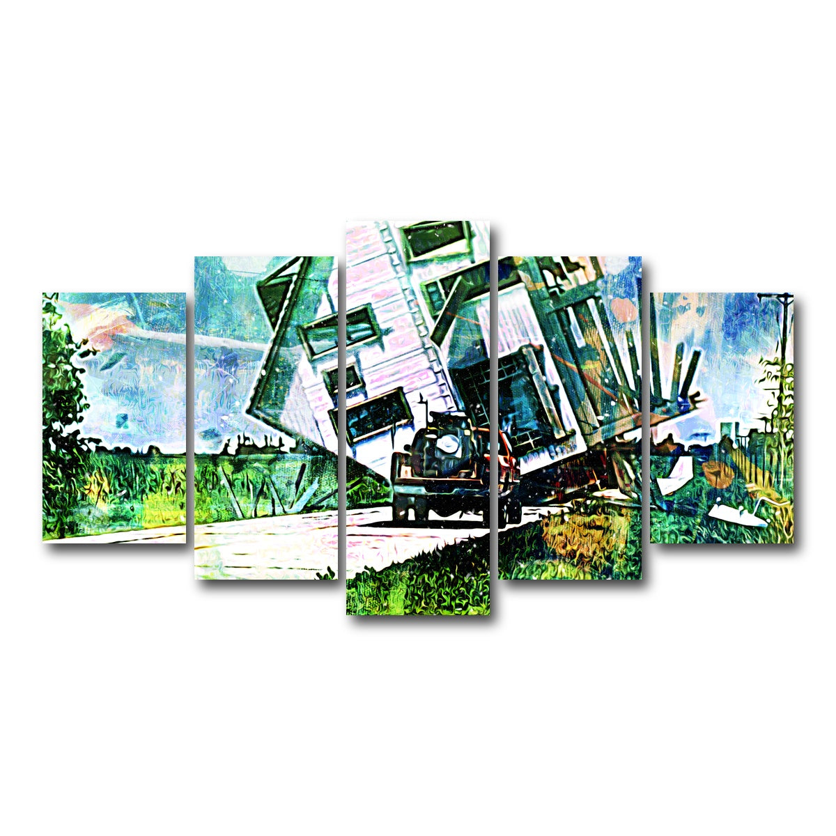 AUTO-MOCKUP WHITE | Twister | 5 Piece | Gallery Wrap Canvas | group=5_normal