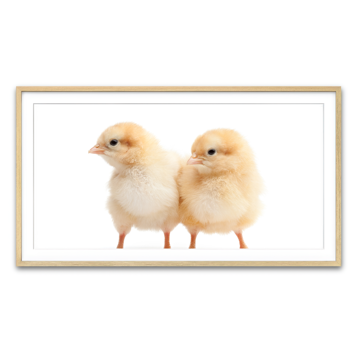 Framed Print 2x1 Natural