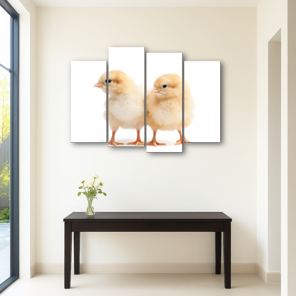 AUTO-MOCKUP ROOM | Two Baby Chickens