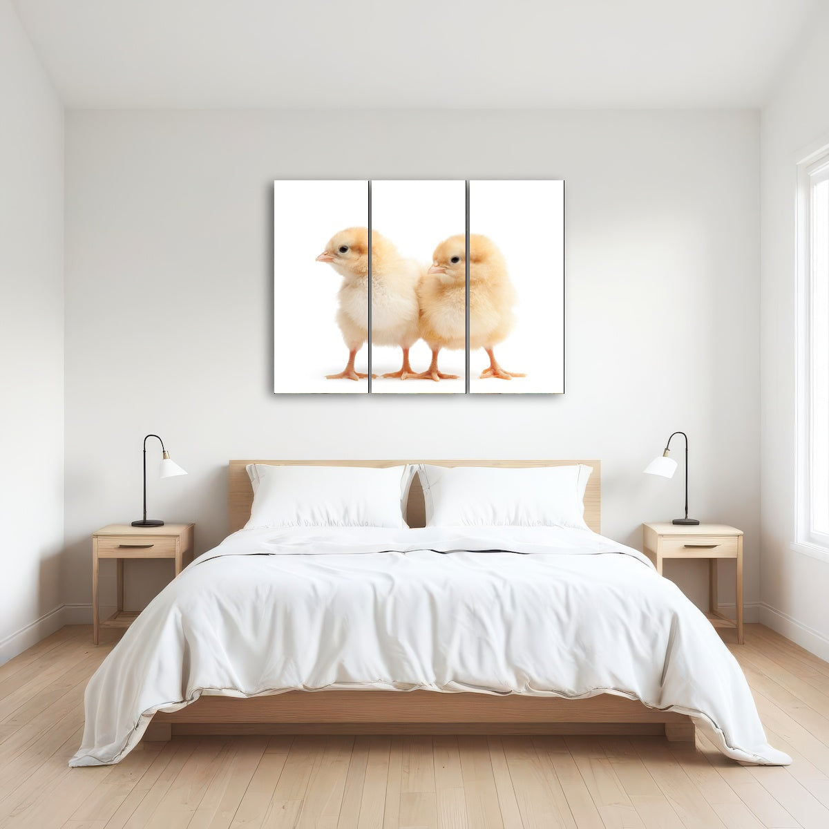 AUTO-MOCKUP ROOM | Two Baby Chickens