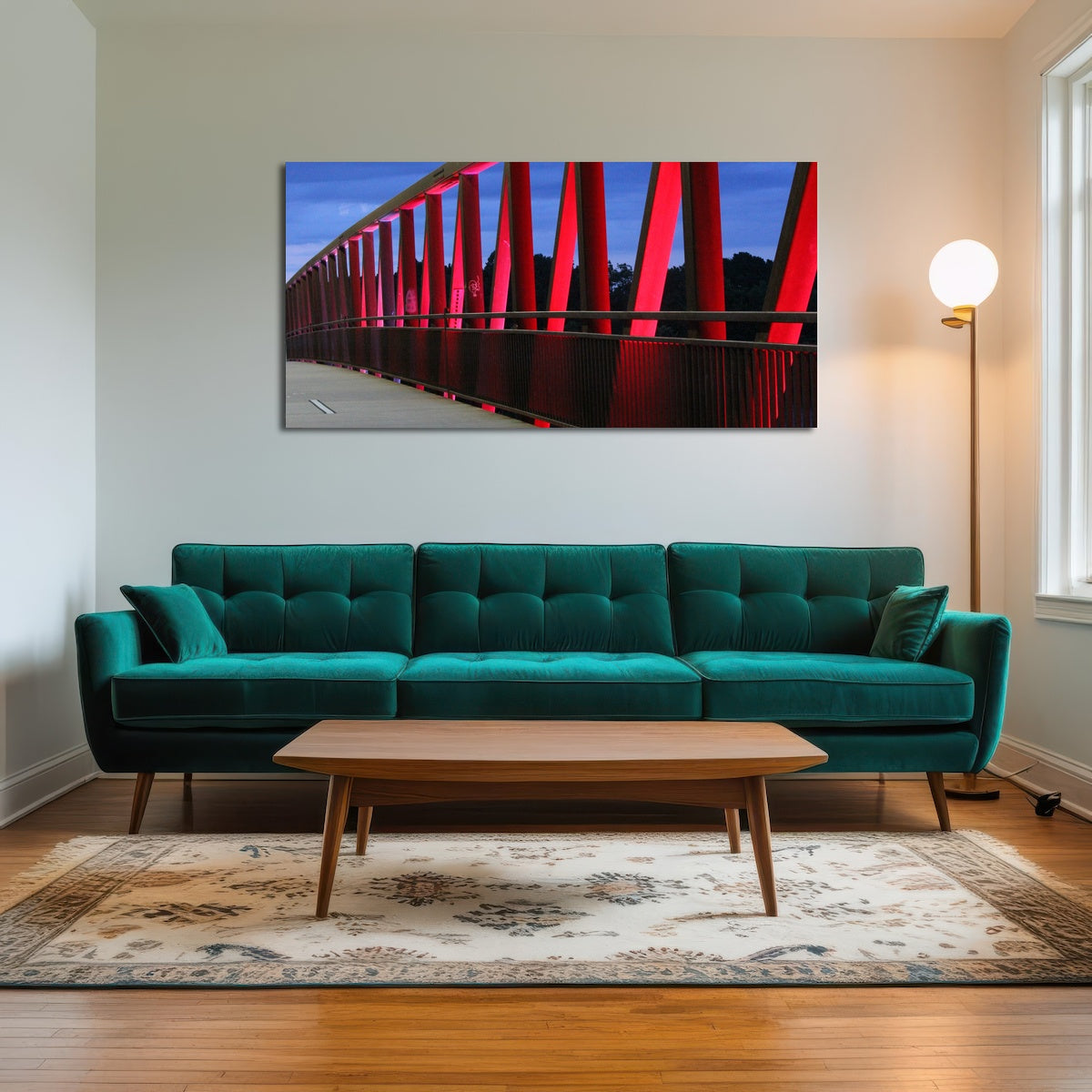 AUTO-MOCKUP ROOM | Two Rivers Park Bridge