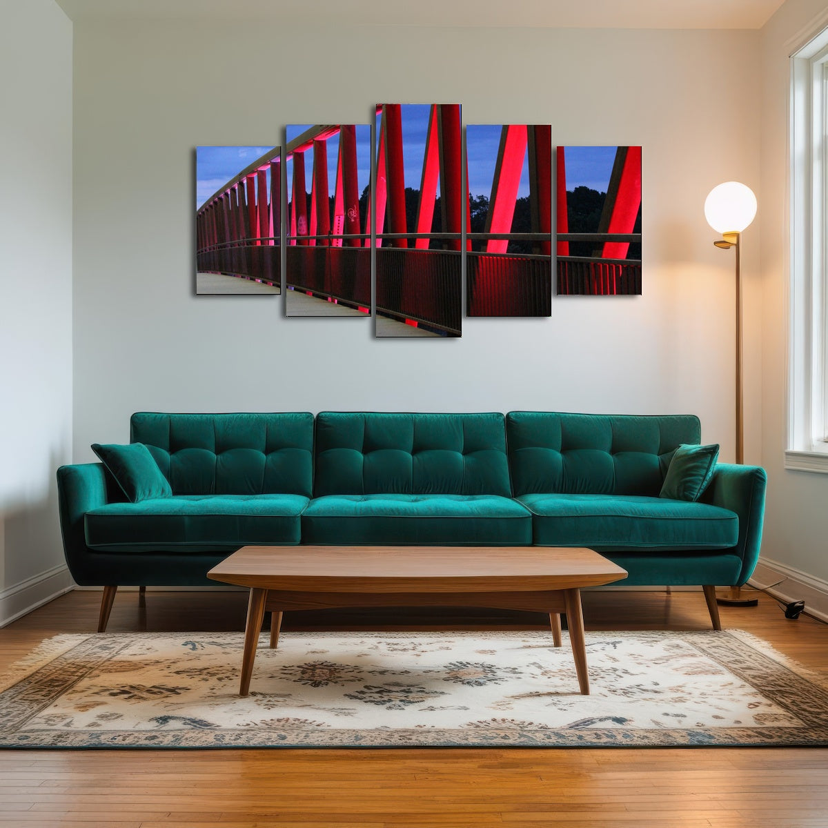 AUTO-MOCKUP ROOM | Two Rivers Park Bridge