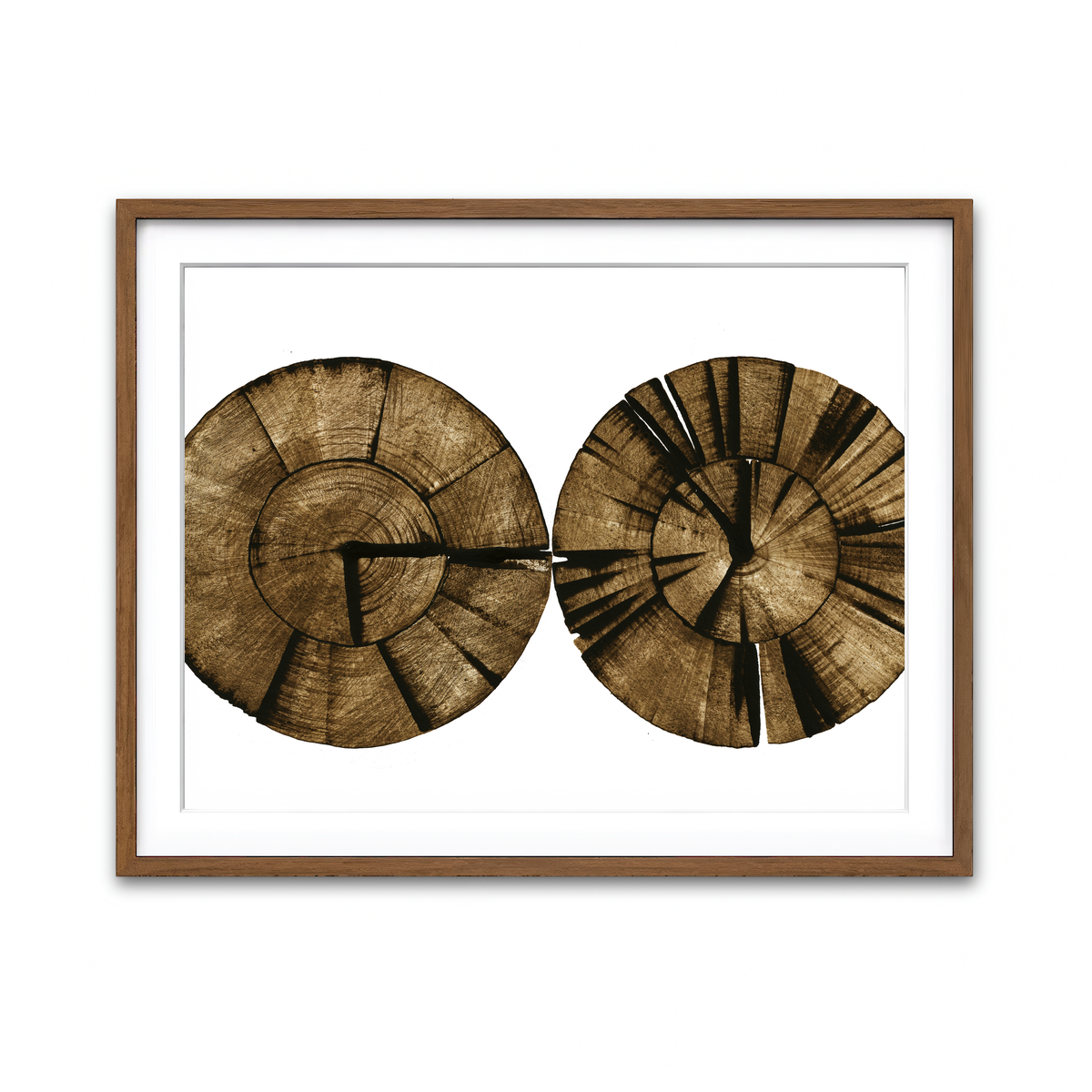 Framed Print 4x3 Walnut