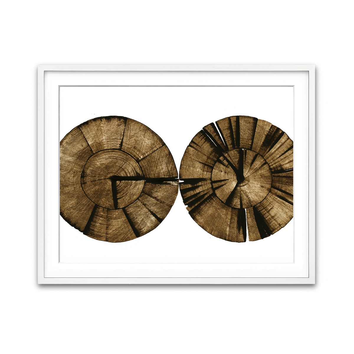 Framed Print 4x3 White