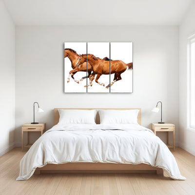 AUTO-MOCKUP ROOM | Two sorrel horses