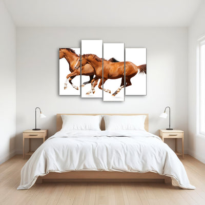 AUTO-MOCKUP ROOM | Two sorrel horses