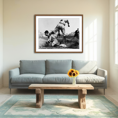 AUTO-MOCKUP ROOM | Ty Cobb Wall Art