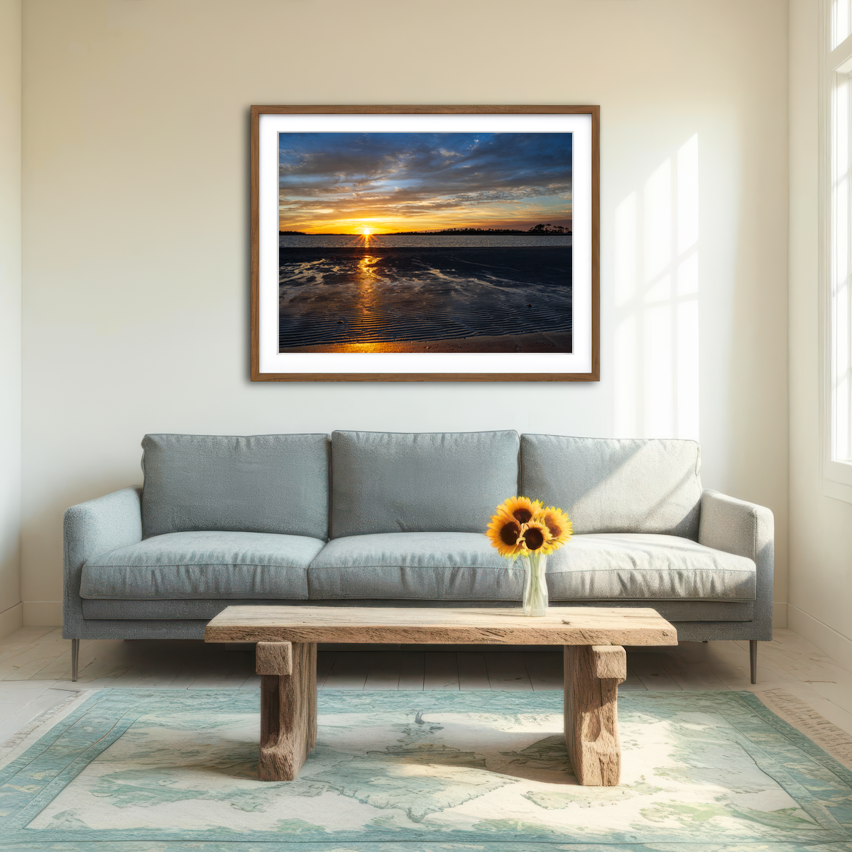AUTO-MOCKUP ROOM | Tybee Island GA Wall Art