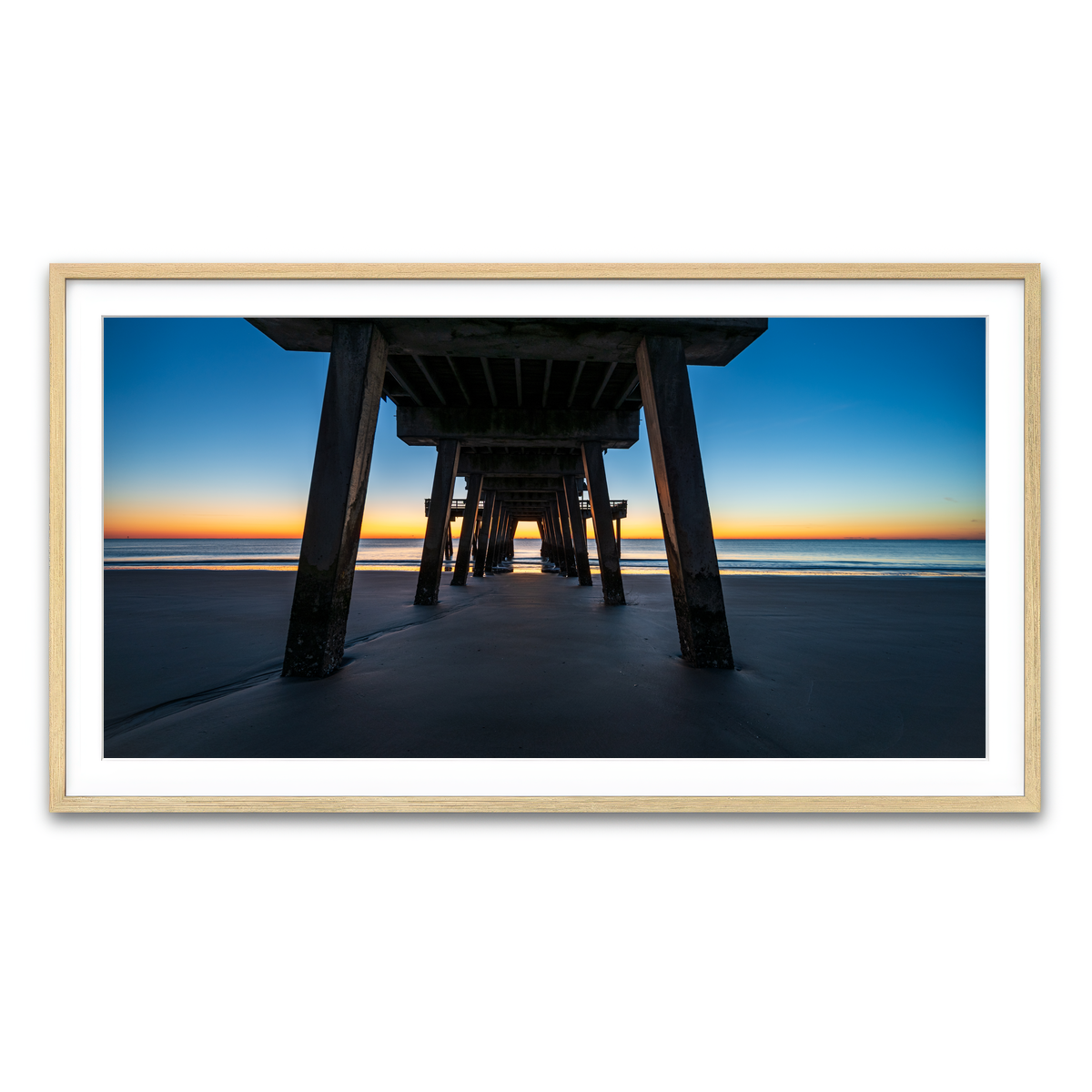 Framed Print 2x1 Natural