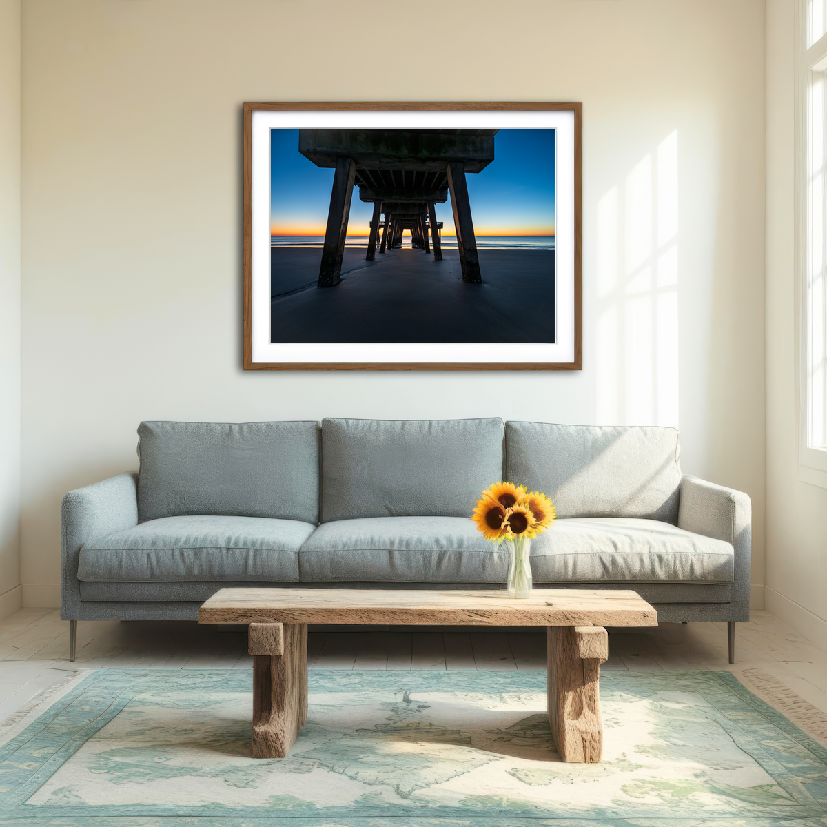AUTO-MOCKUP ROOM | Tybee Island Wall Art