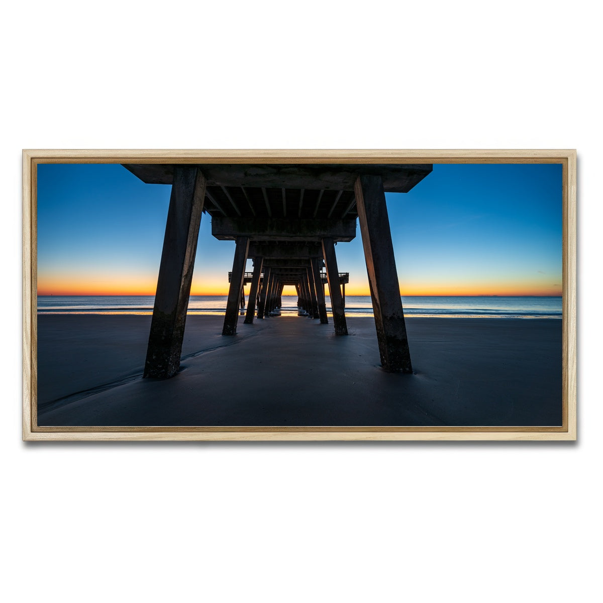 AUTO-MOCKUP WHITE | Tybee Island | 1 Piece | Natural Framed Canvas | group=2x1