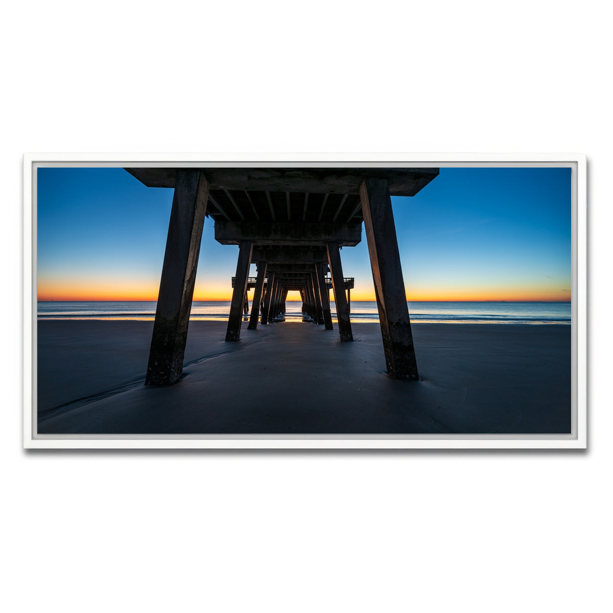 AUTO-MOCKUP WHITE | Tybee Island | 1 Piece | White Framed Canvas | group=2x1