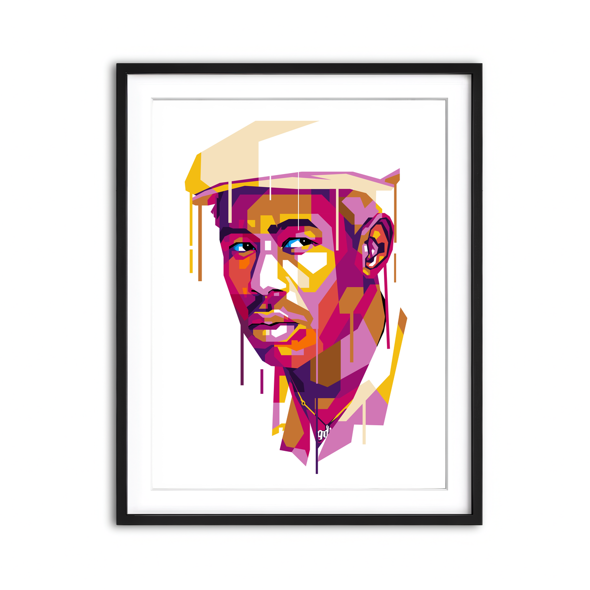 Framed Print 3x4 Black