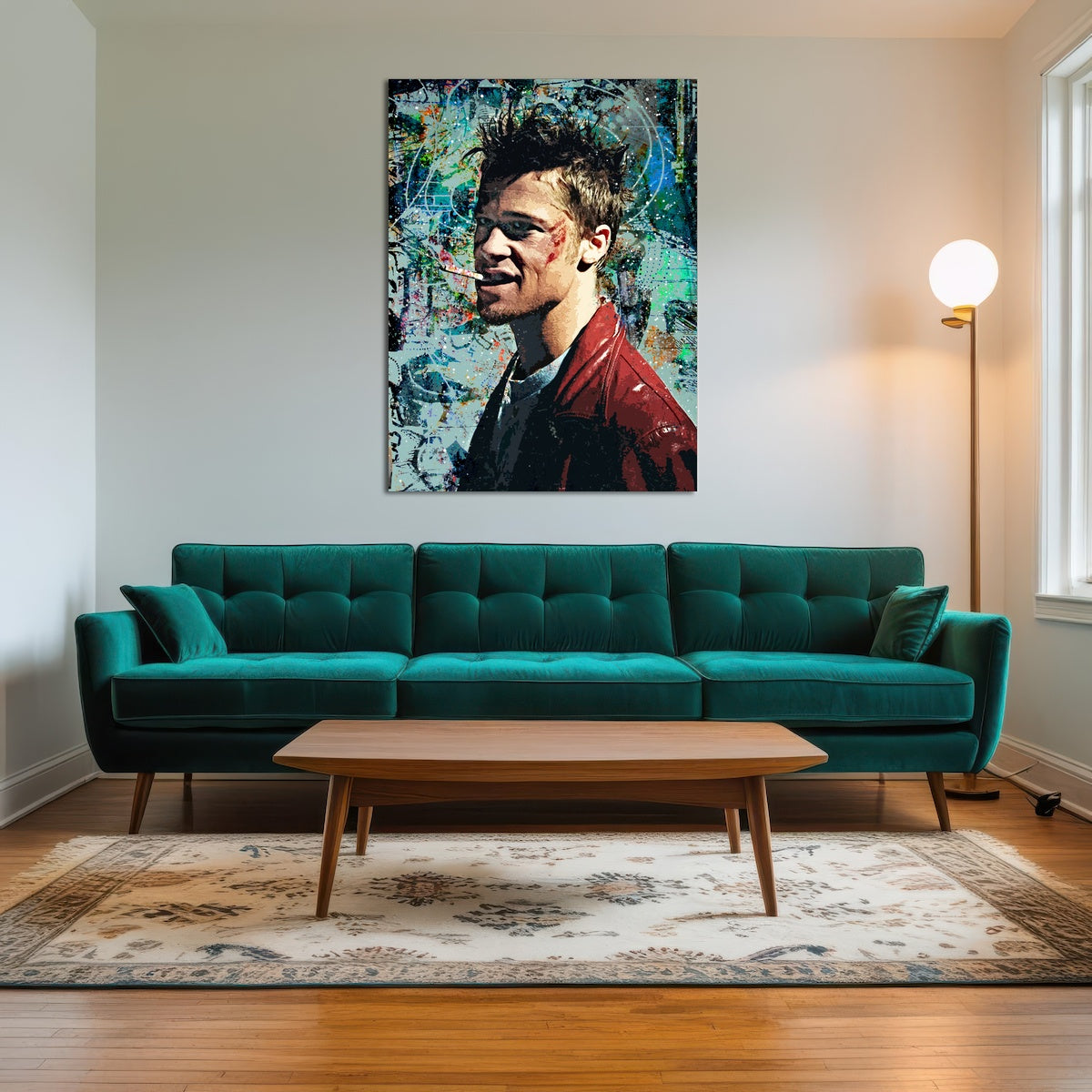 AUTO-MOCKUP ROOM | Tyler Durden Graffiti