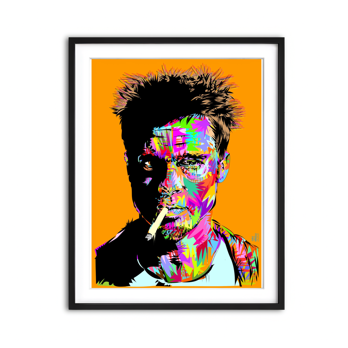 Framed Print 3x4 Black