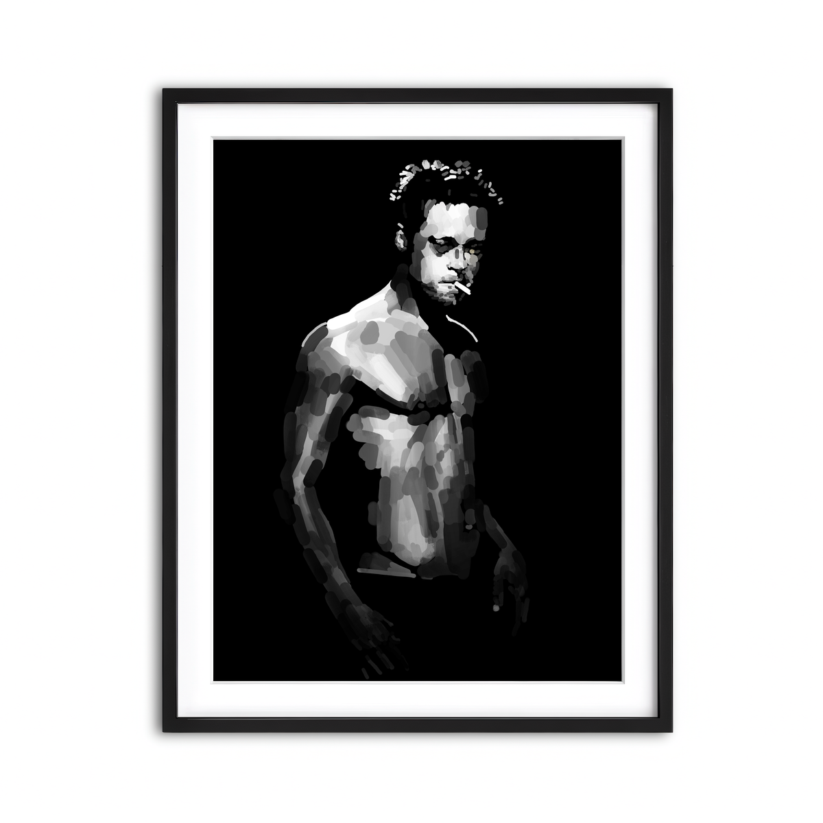 Framed Print 3x4 Black