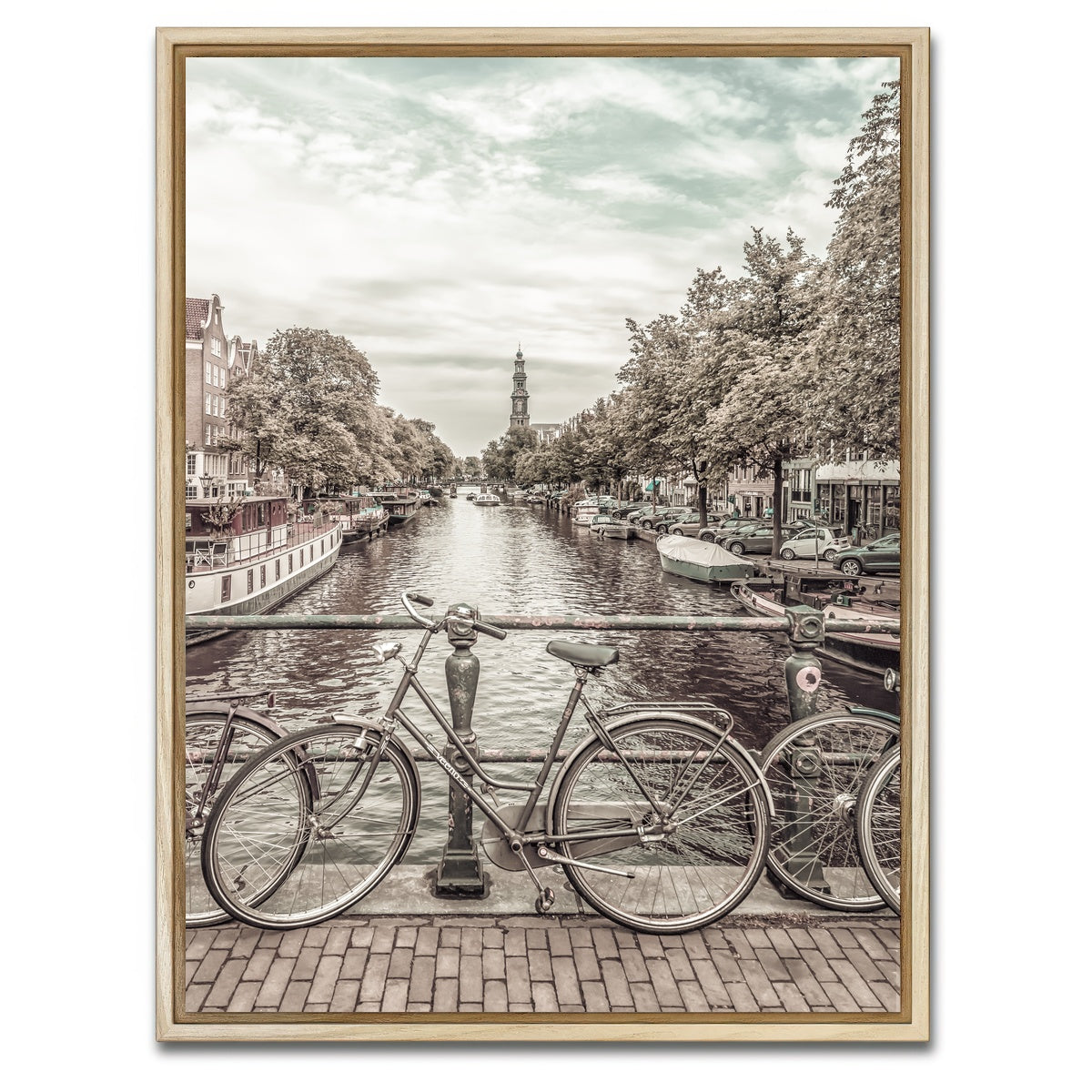 AUTO-MOCKUP WHITE | Typical Amsterdam | 1 Piece | Natural Framed Canvas | group=3x4