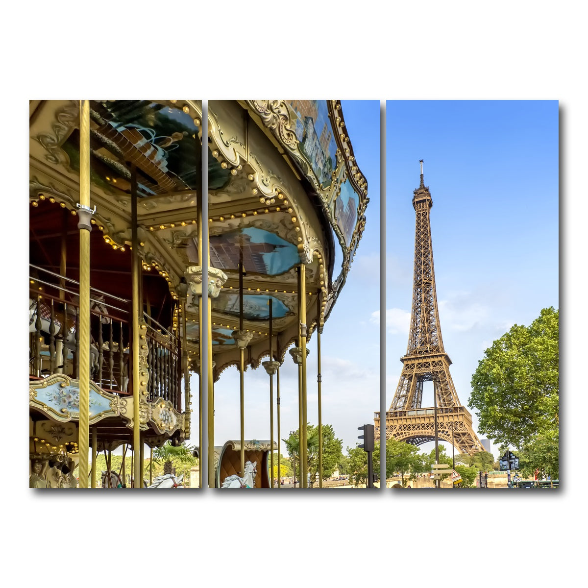 AUTO-MOCKUP WHITE | Typical Paris | 3 Piece | Gallery Wrap Canvas | group=8x18