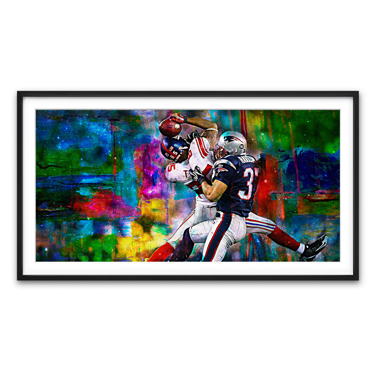 Framed Print 2x1 Black