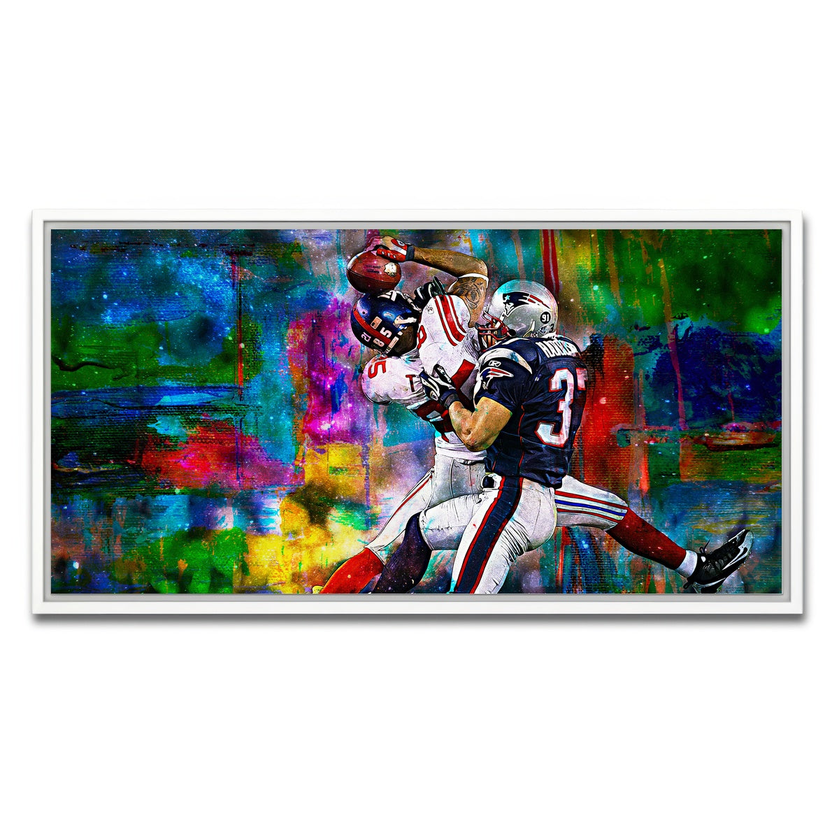 AUTO-MOCKUP WHITE | Tyree Helmet Catch | 1 Piece | White Framed Canvas | group=2x1