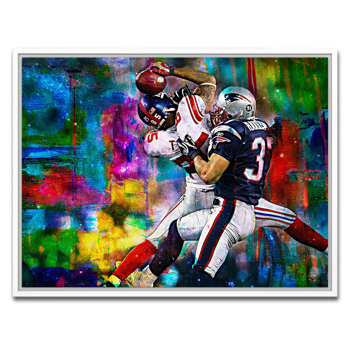 AUTO-MOCKUP WHITE | Tyree Helmet Catch | 1 Piece | White Framed Canvas | group=4x3