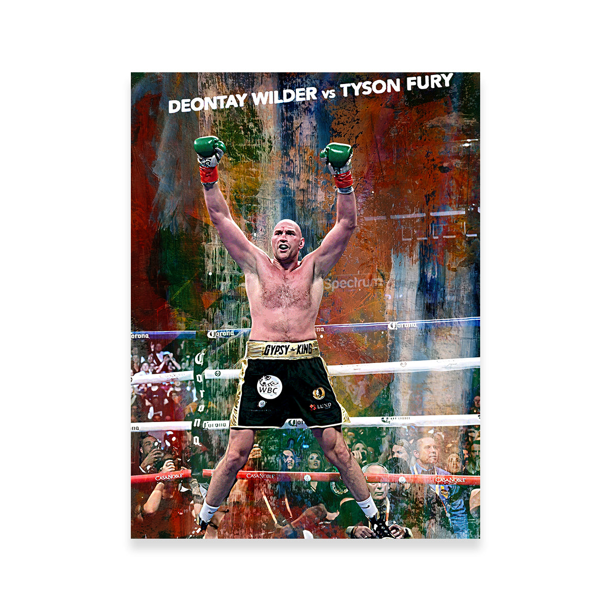 Tyson Fury Wall Art