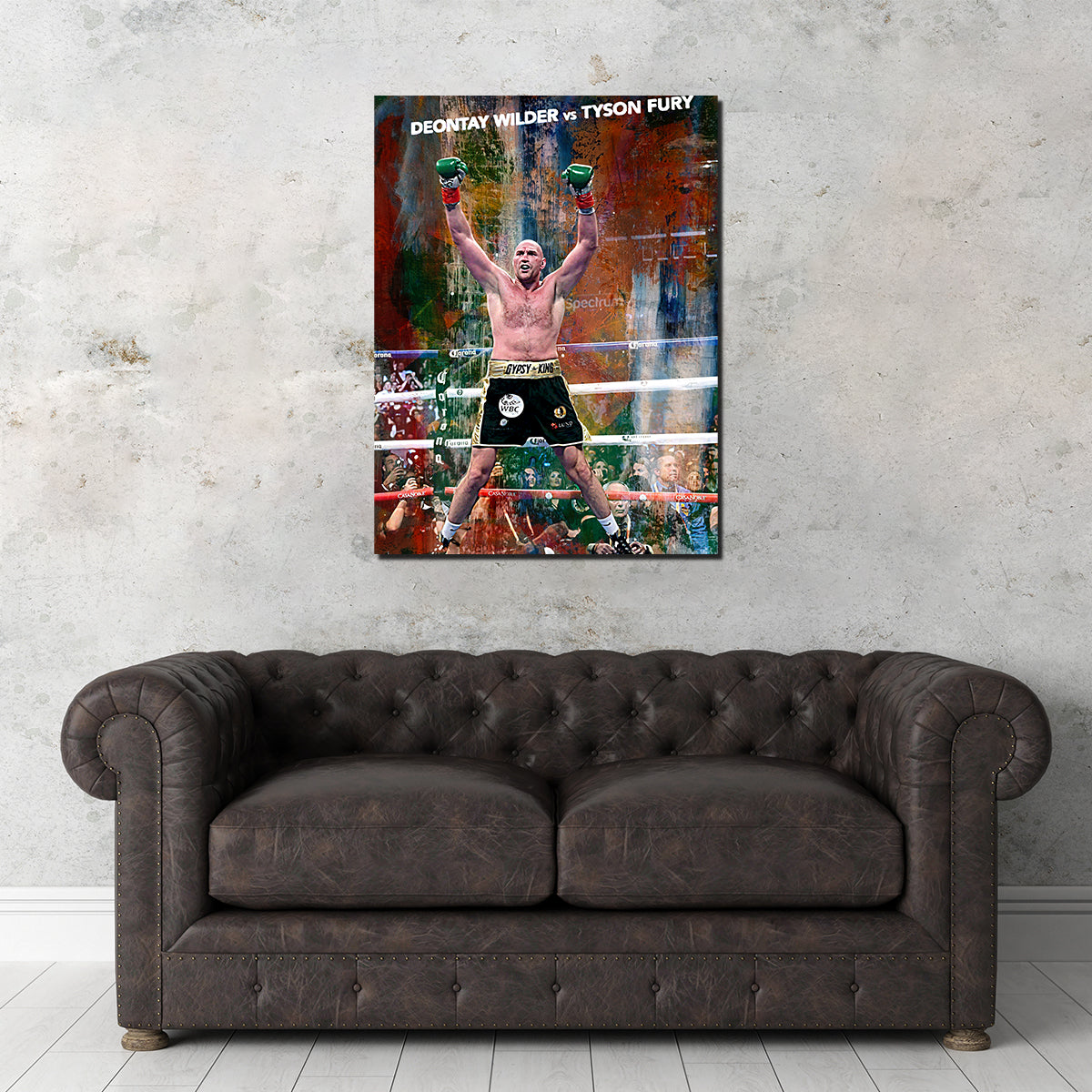 Tyson Fury Wall Art