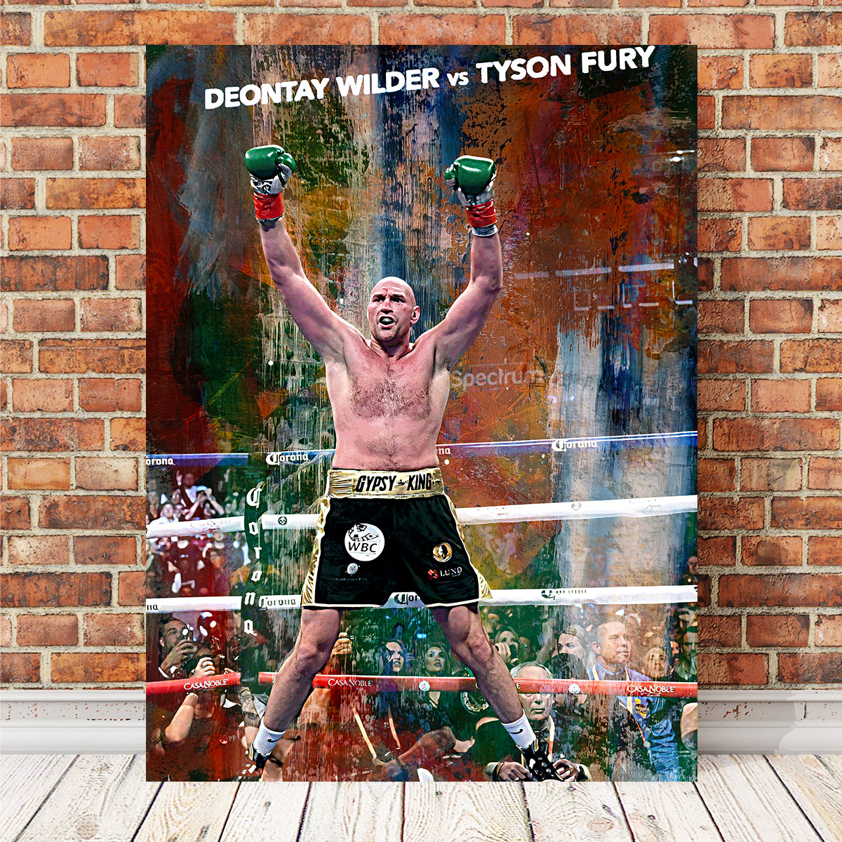 Tyson Fury Wall Art