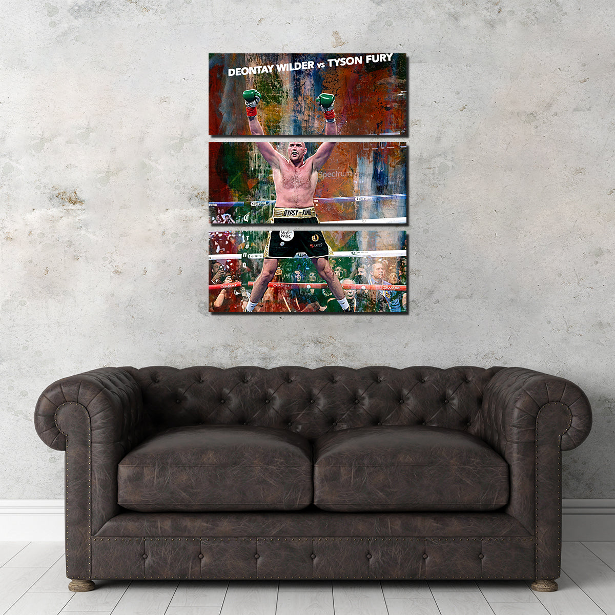 Tyson Fury Wall Art