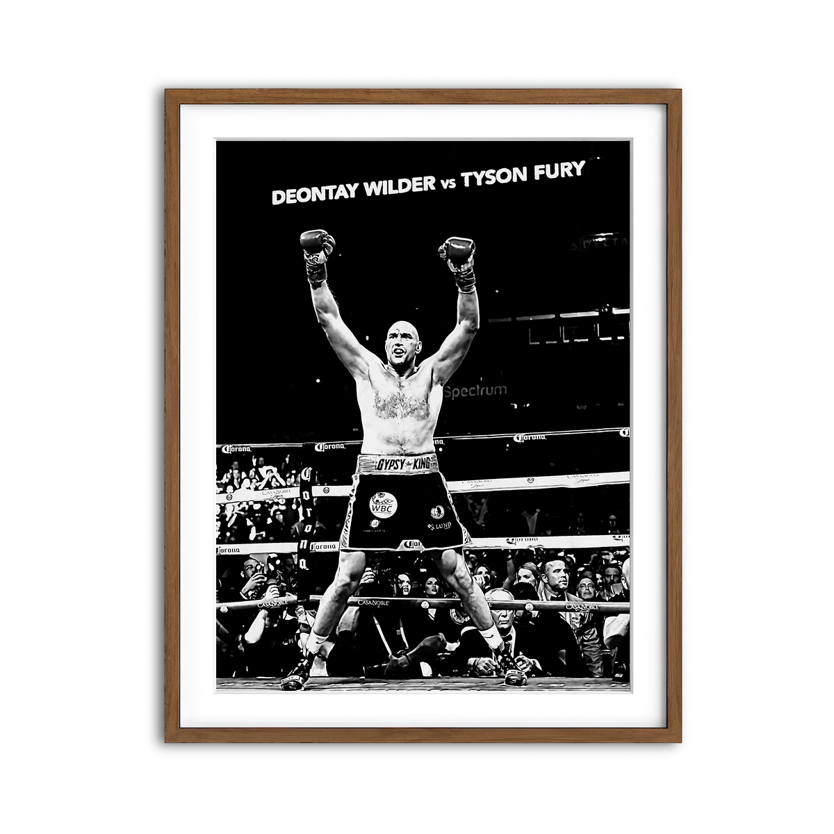 Framed Print 3x4 Walnut