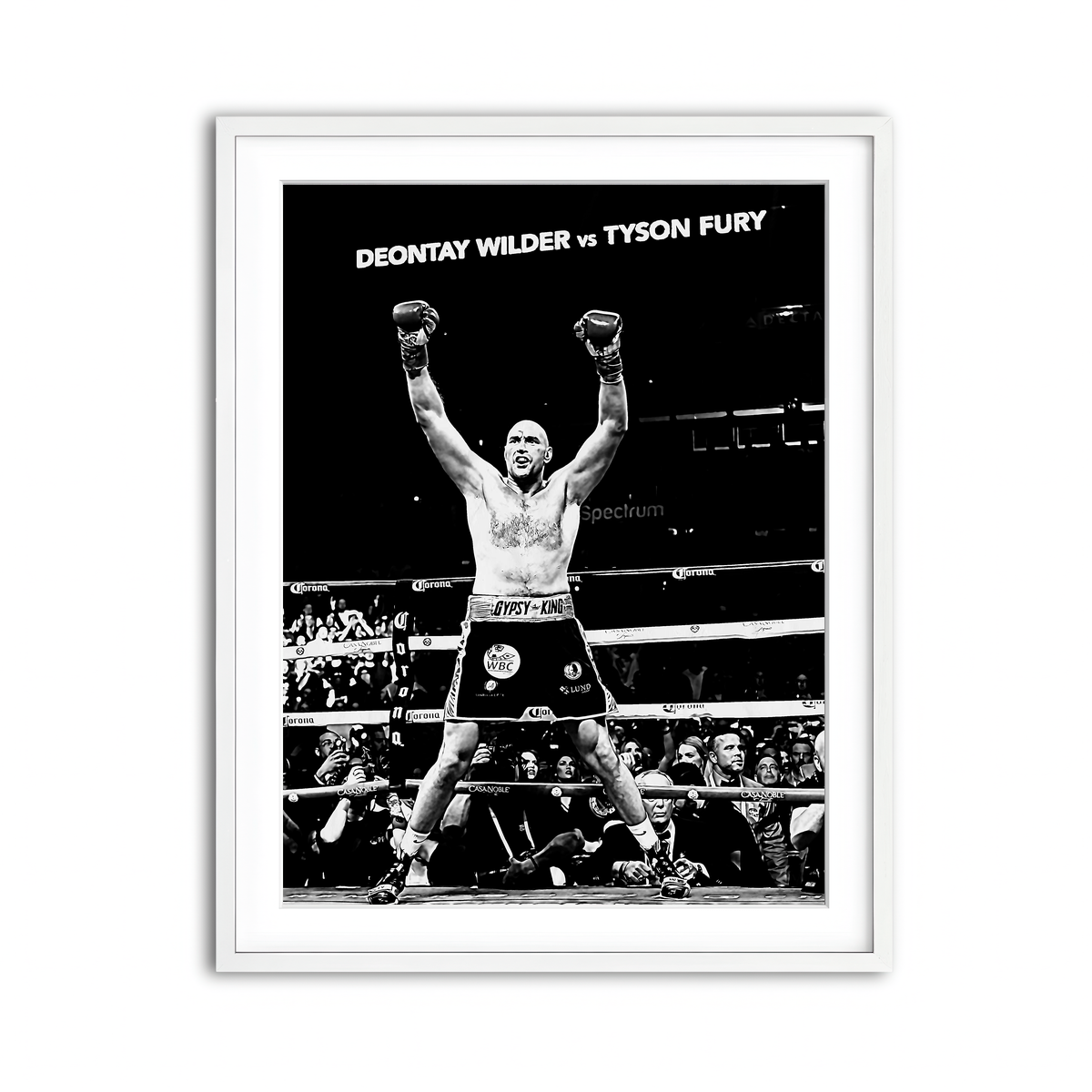 Framed Print 3x4 White