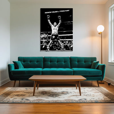 AUTO-MOCKUP ROOM | Tyson Fury Grayscale