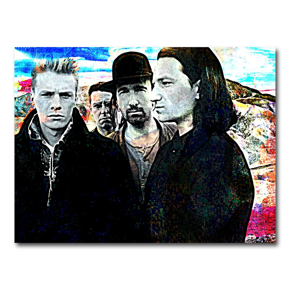 AUTO-MOCKUP WHITE | U2 | 1 Piece | Gallery Wrap Canvas | group=4x3