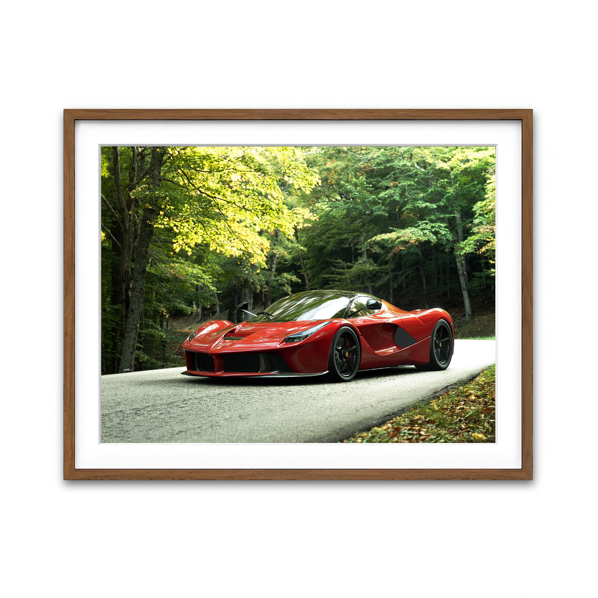 Framed Print 4x3 Walnut