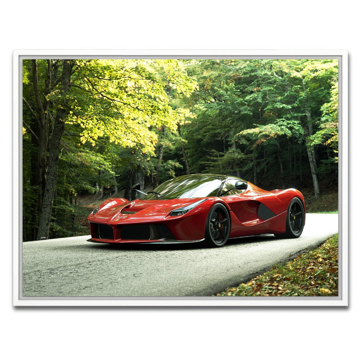 AUTO-MOCKUP WHITE | ULTIMATE | 1 Piece | White Framed Canvas | group=4x3