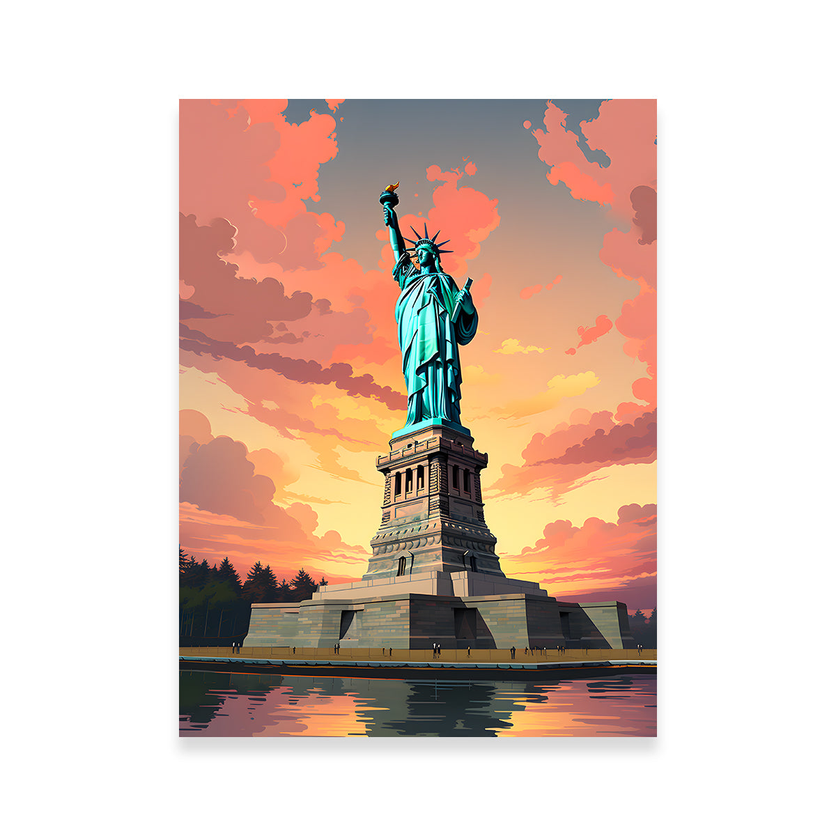 USA - Statue of Liberty Wall Art