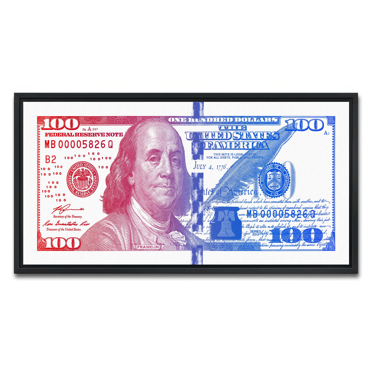 USA Benny Wall Art