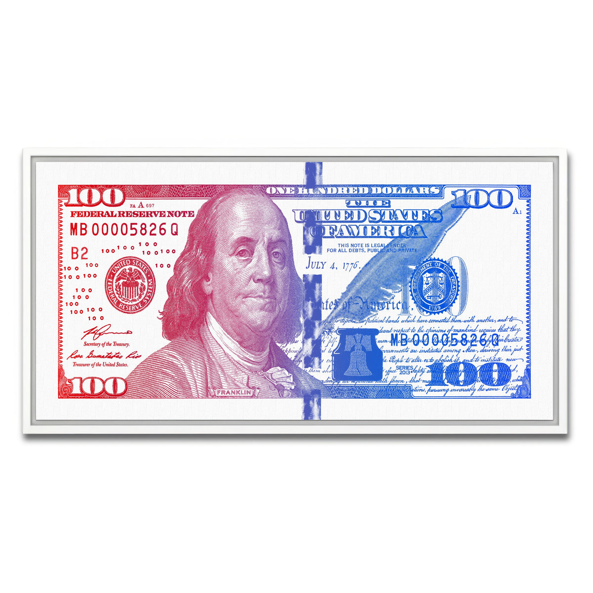 USA Benny Wall Art