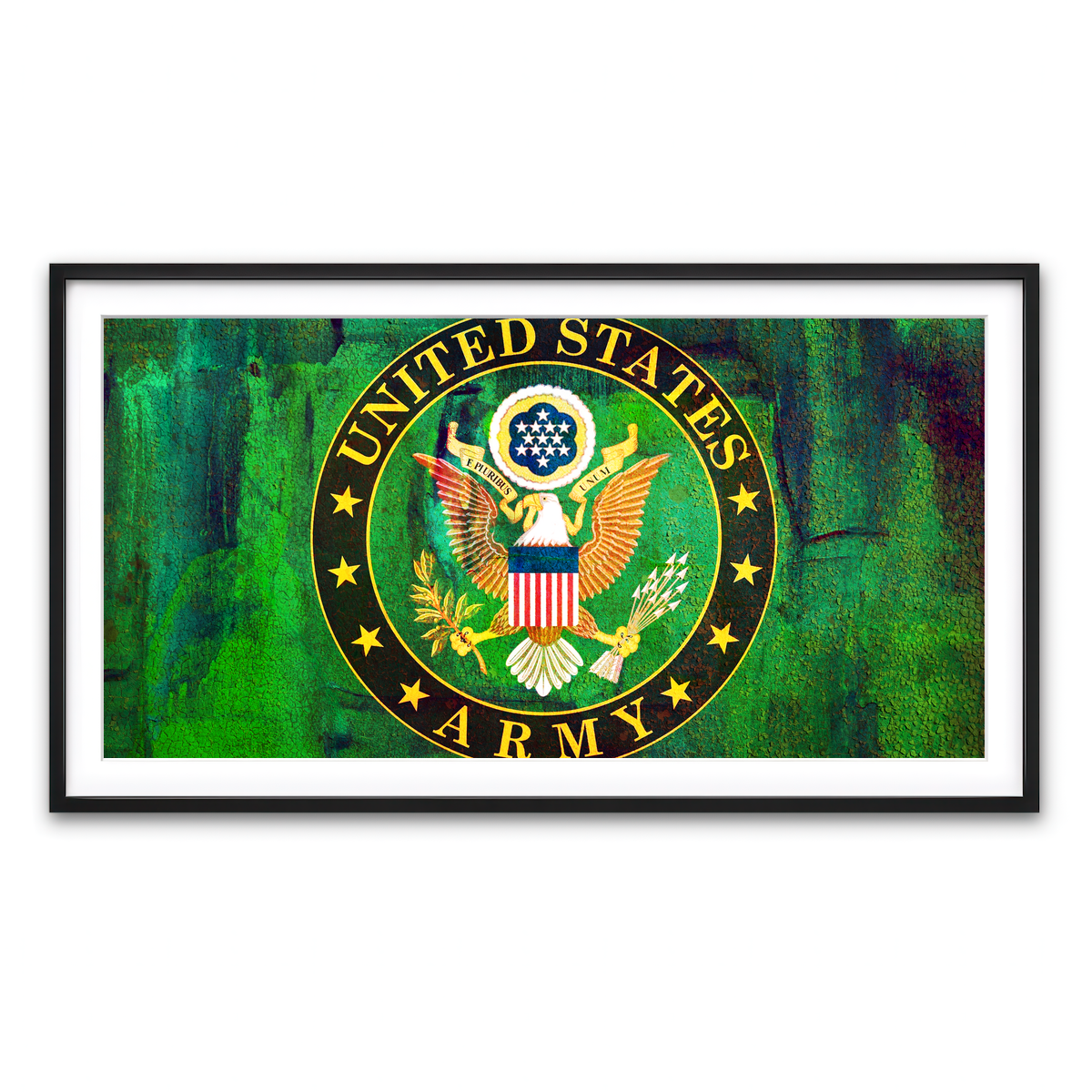 Framed Print 2x1 Black