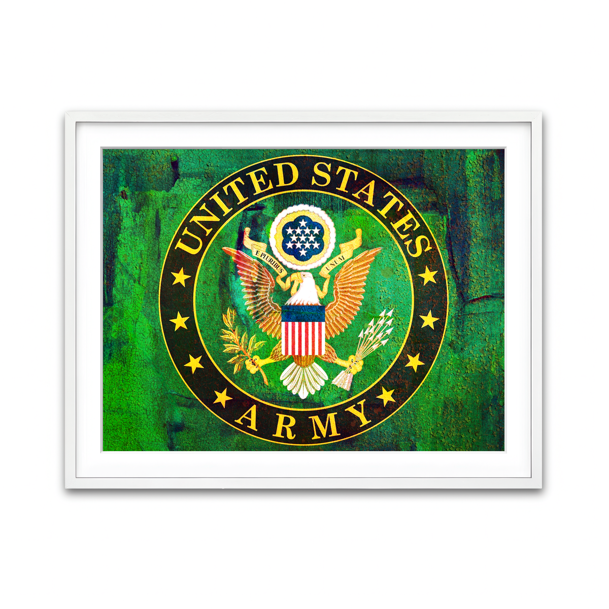 Framed Print 4x3 White