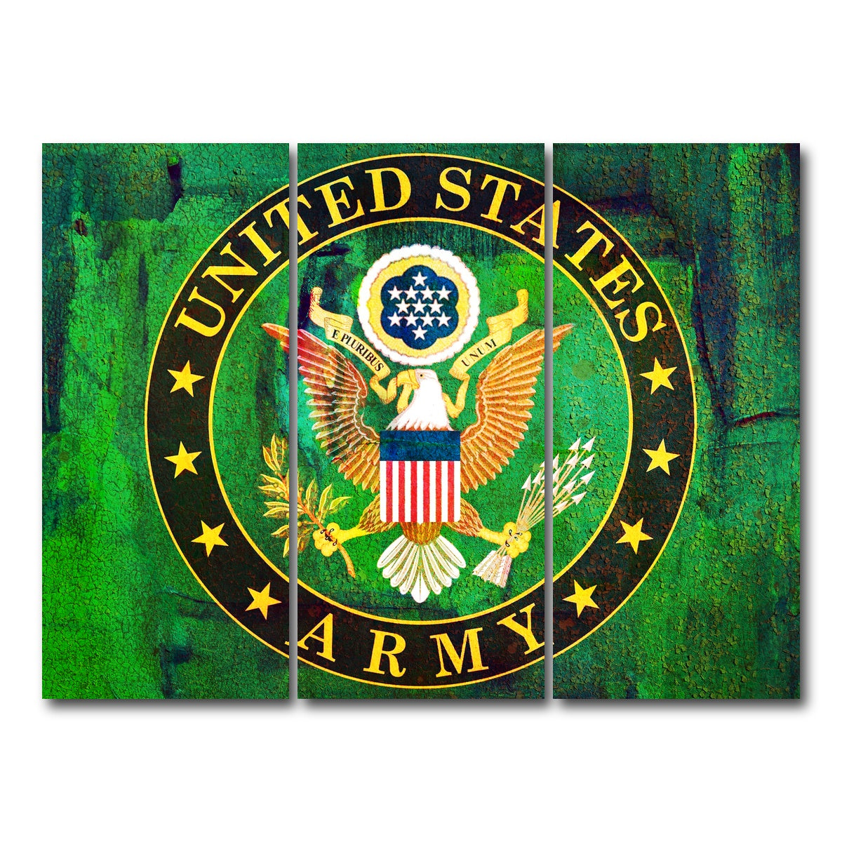 AUTO-MOCKUP WHITE | US Army | 3 Piece | Gallery Wrap Canvas | group=8x18