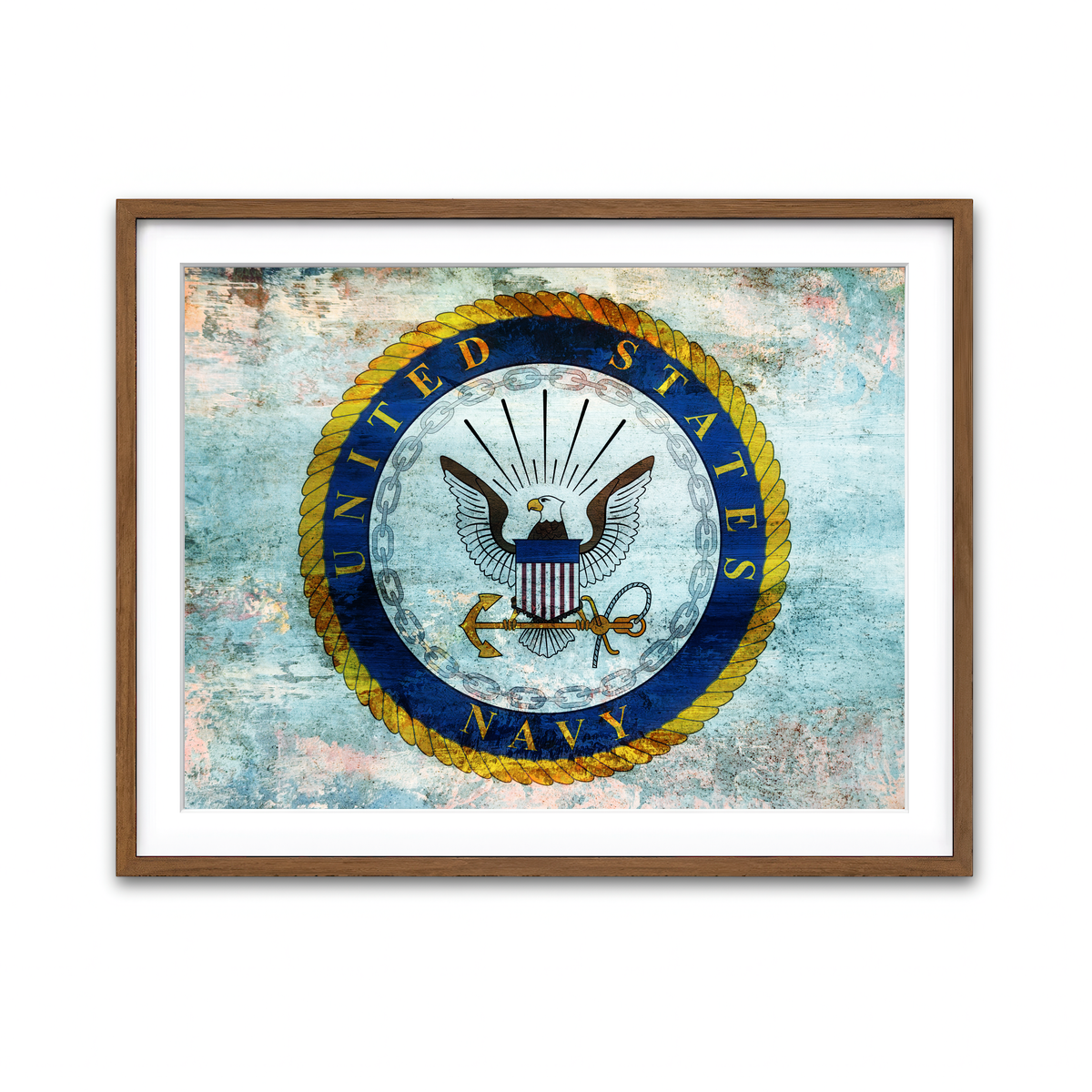 Framed Print 4x3 Walnut